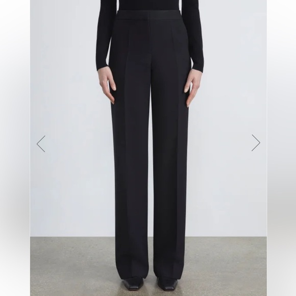 Lafayette 148 New York Pants - Lafayette 148 New York PLUS-SIZE WOOL-SILK CREPE GATES PANT size 18